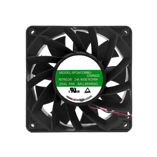 Cooling Fan For SJ SF241238BU 24V 2.40A New