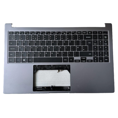 Laptop PalmRest&keyboard For Samsung NP754XGK 754XGK United Kingdom UK Without Touchpad Gray New