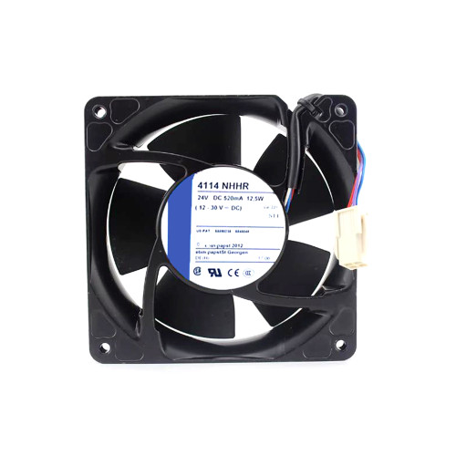 Cooling Fan For Ebmpapst 4114NHHR DC24V 520mA 12.5W 4PIN New