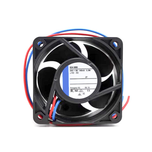 Cooling Fan For Ebmpapst 624HHU DC24V 146mA 3.5W 2Lines New