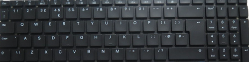 Laptop Keyboard For Schenker XMG NEO 16 E24 (Early 24) United Kingdom UK  With Backlit Black New