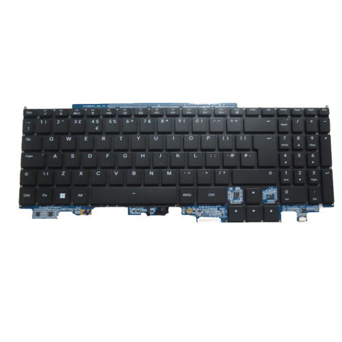 Laptop Keyboard For Schenker XMG FUSION 15 E24 (Early 24) United Kingdom UK  With Backlit Black New