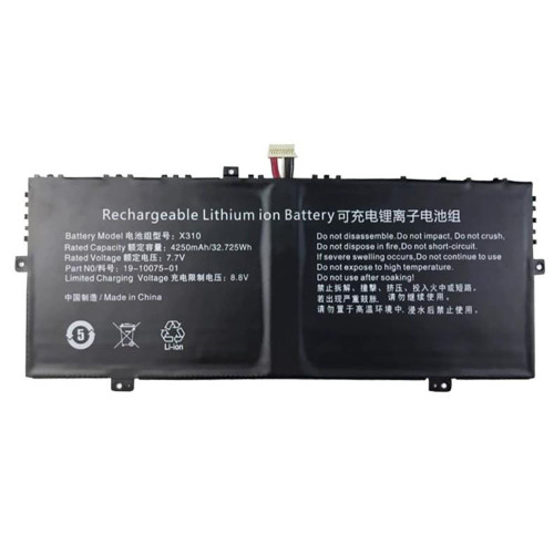 Laptop Battery For Jumper EZBOOK X3 Air / X310 / 19-10075-01 / JNB13 7.7V 50.05Wh 6500mAh New Version