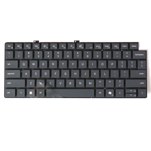 Laptop Keyboard For Dell Pro 13 Plus PB13250 PB13255 / Pro 13 Plus PB13255 2-in-1 English US Gray With Backlit