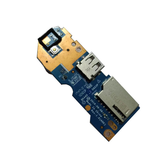 Laptop Power Button / USB / SD Card Reader IO Circuit Board For DELL Inspiron 14 7460 08N7VD 8N7VD BKA40 LS-D823P 0857WR 857WR