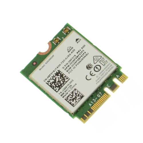 WLAN WiFi 802.11 ac/a/b/g/n M.2 Card For DELL 08F3Y8 8F3Y8 8265NGW