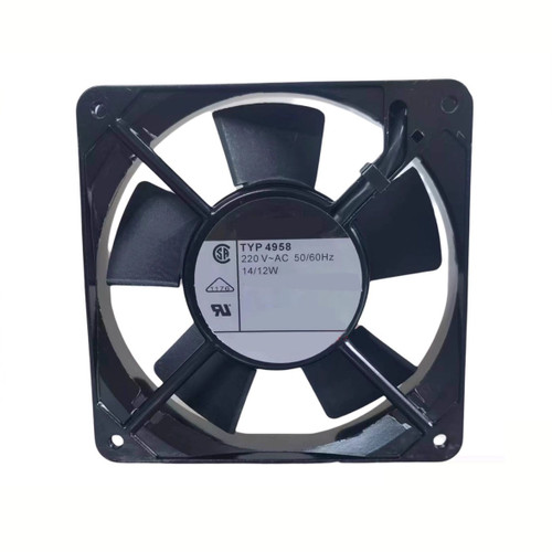 Cooling Fan For PAPST TYP 4958 120*120*25MM 220VAC 50-60HZ 14/12W New