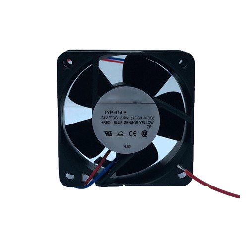 Cooling Fan For PAPST TYP 614 S 60*60*25MM 24VDC 2.5W 2Lines New