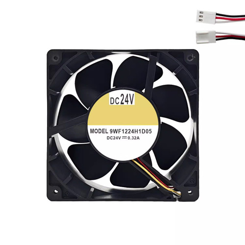 Cooling Fan For SANYO DENKI 120WF 9WF1224H1D05 120*120*38MM DC24V 0.32A 3Lines Ordinary plug New