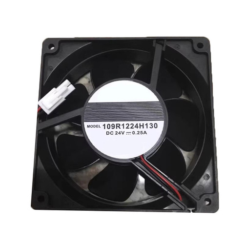 Cooling Fan For SANYO DENKI 120 109R1224H130 120*120*38MM DC24V 0.25A 2Lines New