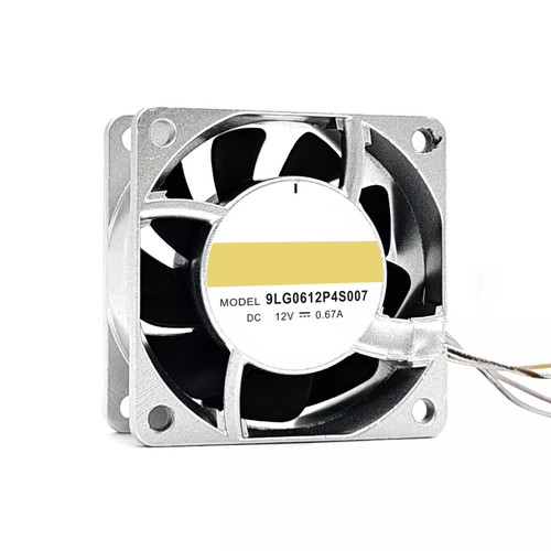 Cooling Fan For SANYO DENKI 80L 9LG0612P4S007 60*60*25MM DC12V 0.67A 4Lines New