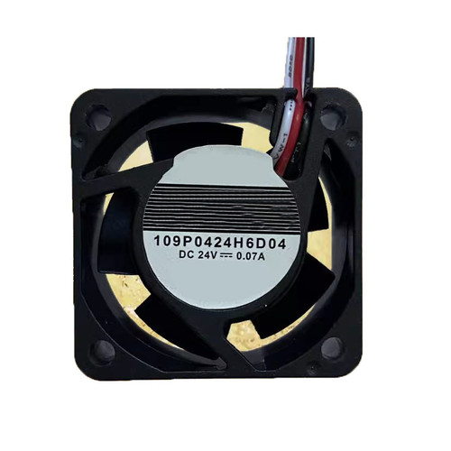 Cooling Fan For SANYO DENKI 40 109P0424H6D04 40*40*20MM DC24V 0.07A 3Lines Ordinary plug New