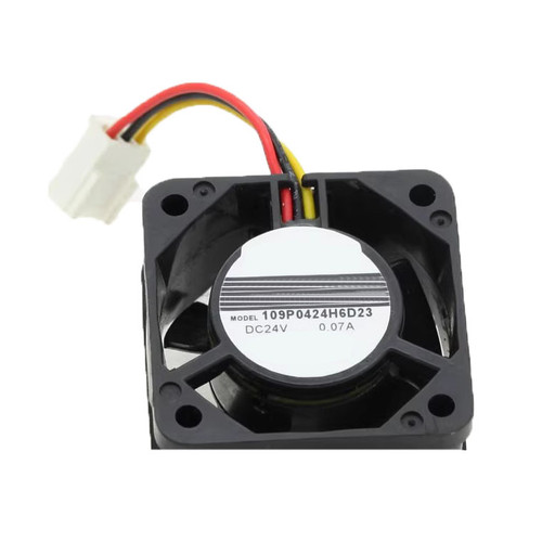 Cooling Fan For SANYO DENKI 40 109P0424H6D23 40*40*20MM DC24V 0.07A 3Lines Ordinary plug New