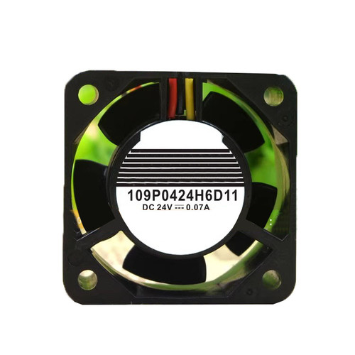 Cooling Fan For SANYO DENKI 40 109P0424H6D11 40*40*20MM DC24V 0.07A 3Lines Nako plug New