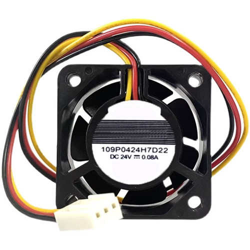 Cooling Fan For SANYO DENKI 40 109P0424H7D22 40*40*20MM DC24V 0.08A 3Lines New