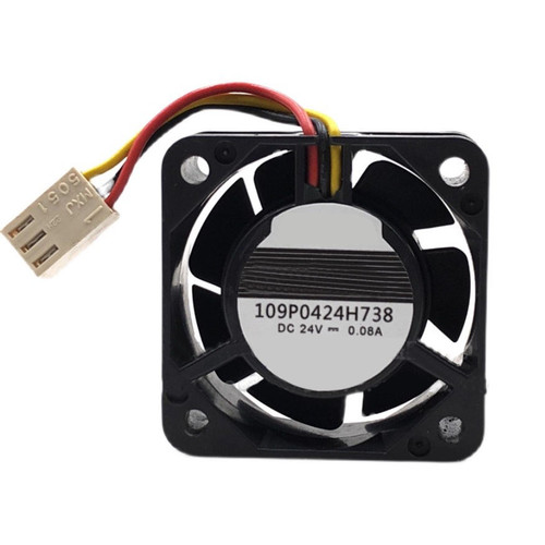 Cooling Fan For SANYO DENKI 40 109P0424H738 40*40*15MM DC24V 0.08A 3Lines New