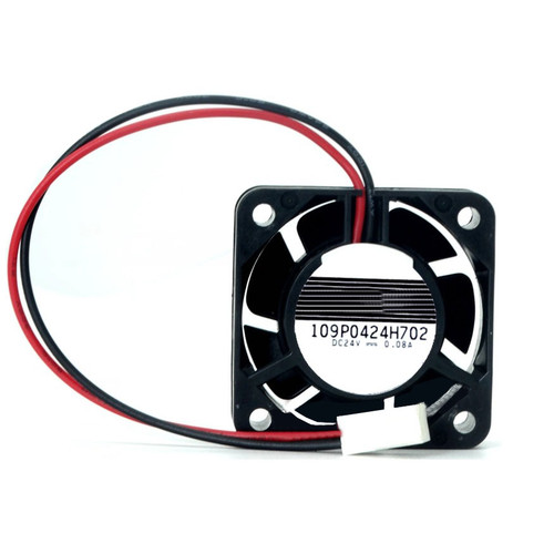 Cooling Fan For SANYO DENKI 40 109P0424H702 40*40*15MM DC24V 0.08A 2Lines Ordinary plug New