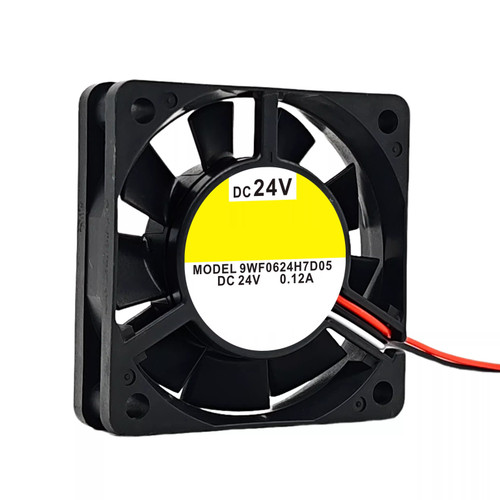 Cooling Fan For SANYO DENKI 60WF 9WF0624H7D05 60*60*15MM DC24V 0.12A 3Lines Ordinary plug New