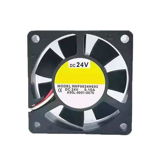 Cooling Fan For SANYO DENKI 60WF 9WF0624H603 60*60*20MM DC24V 0.15A 3Lines Ordinary plug New