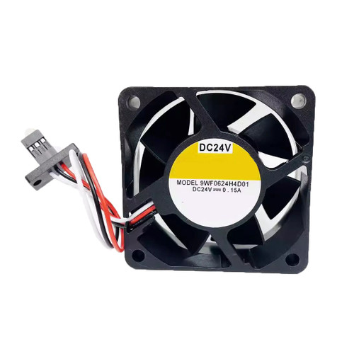 Cooling Fan For SANYO DENKI 60WF 9WF0624H4D01 60*60*25MM DC24V 0.15A 3Lines Nako plug New
