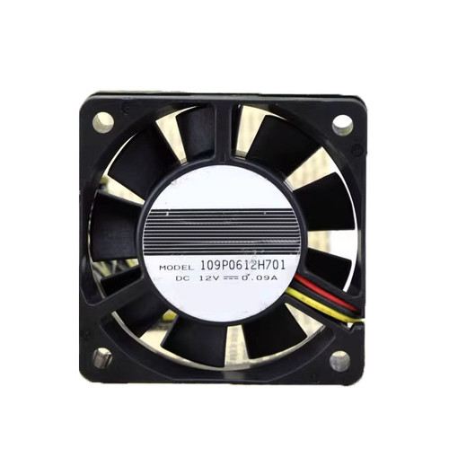 Cooling Fan For SANYO DENKI 60 109P0612H701 60*60*15MM DC12V 0.09A 3Lines New