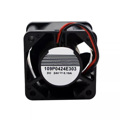 Cooling Fan For SANYO DENKI 109P0424E303 40*40*28MM DC24V 0.19A 2Lines New