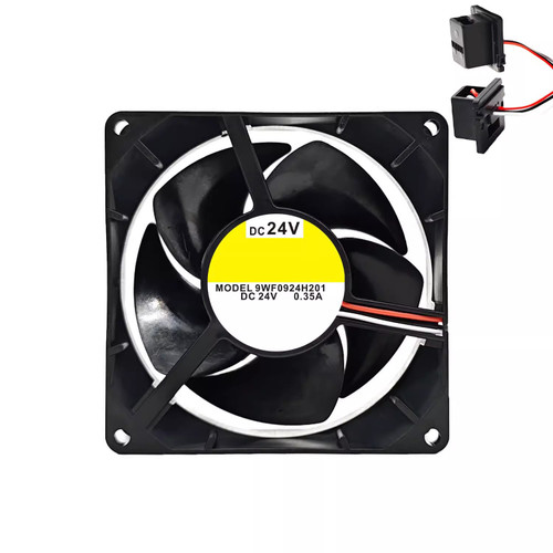 Cooling Fan For SANYO DENKI 92WF 9WF0924H201 92*92*32MM DC24V 0.35A 3Lines New