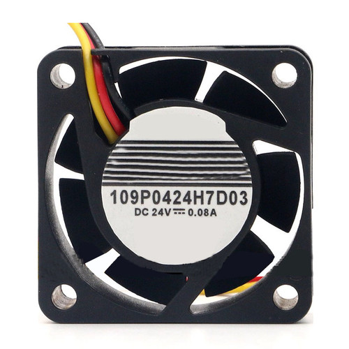 Cooling Fan For SANYO DENKI 40 109P0424H7D03 40*40*20MM DC24V 0.08A 3Lines New