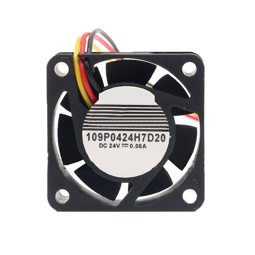 Cooling Fan For SANYO DENKI 40 109P0424H7D20 40*40*20MM DC24V 0.08A 3Lines New