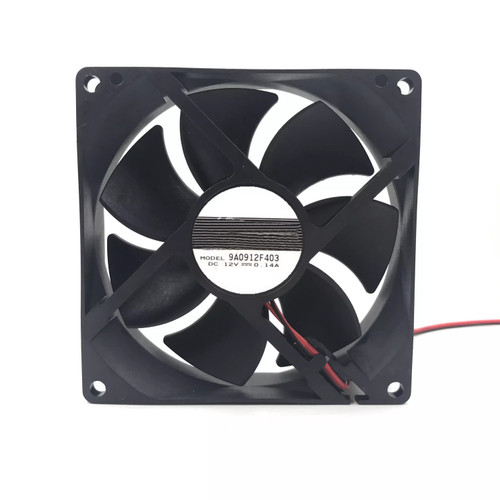 Cooling Fan For SANYO DENKI 92 9A0912F403 90*90*25MM DC12V 0.14A 2Lines New