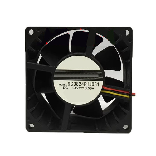 Cooling Fan For SANYO DENKI 80 9G0824P1J051 80*80*38MM DC24V 0.56A 3Lines New