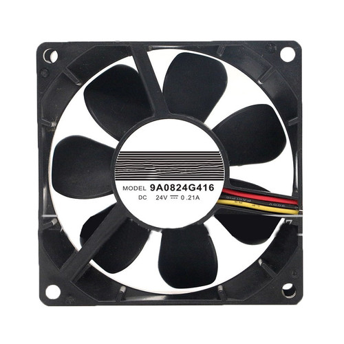 Cooling Fan For SANYO DENKI 80 9A0824G416 80*80*25MM DC24V 0.21A 3Lines New