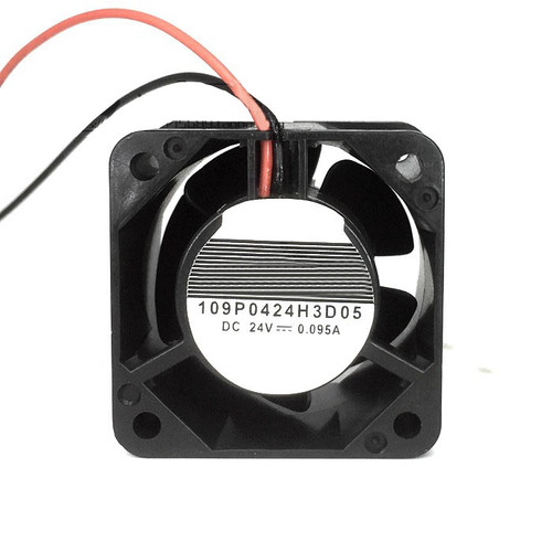 Cooling Fan For SANYO DENKI 40 109P0424H3D05 40*40*28MM DC24V 0.095A 2Lines New