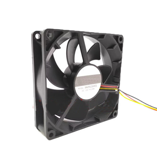 Cooling Fan For SANYO DENKI 92 9A0912G401 90*90*25MM DC12V 0.39A 3Lines New