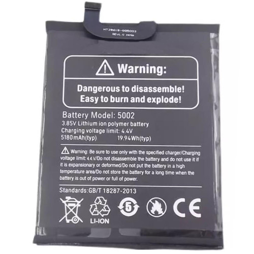 Battery For Ulefone For Armor 12 / 12S 5002 5180mAh 3.85V 19.94WH New