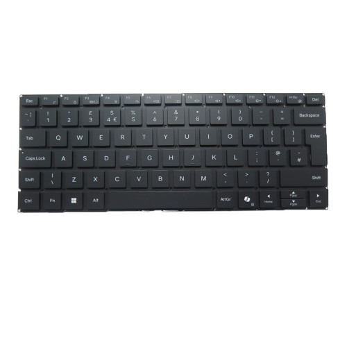 Laptop No Backlit Paper Keyboard For TFM23H76GB98527 KBDR13A008-406D United Kingdom UK/GB Black No Frame New