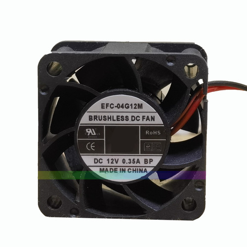 Cooling Fan For DWPH EFC-04G12M 40*40*20MM DC12V 0.35A 2Lines New