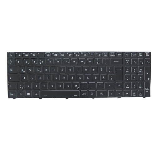 Laptop Keyboard For Mifcom Gaming Laptop i9-13900H PE60RND-G German GR Black Without Backlit New