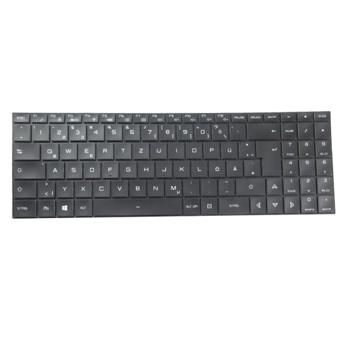 Laptop Keyboard For Mifcom Slim i7-10875H RTX 2080 MQ GM7MQ8P German GR Black With Backlit New