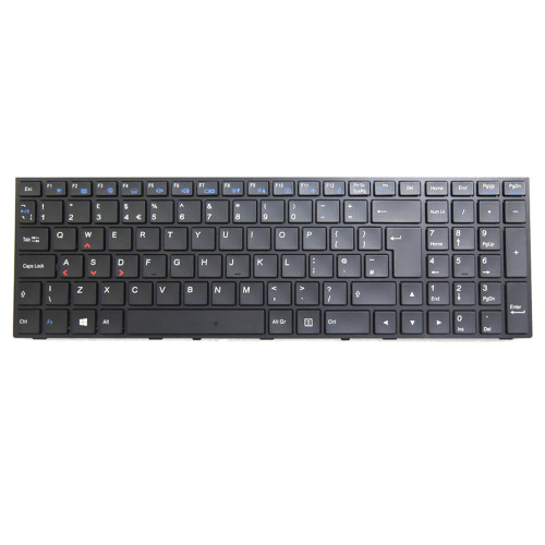 Laptop Keyboard For Mifcom SG5 i7 - GTX 1060 G-Sync P651RP6-G United Kingdom UK Black With Backlit New