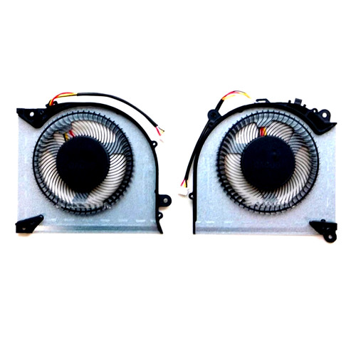 Laptop CPU GPU Fan For Mifcom Workstation i7-11800H PC70HS DC5V 0.5A 4PIN A Pair New