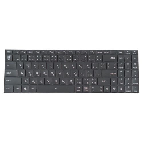 Laptop Keyboard For Raytrek R7-AA7T Japanese JP JA Black With Backlit New