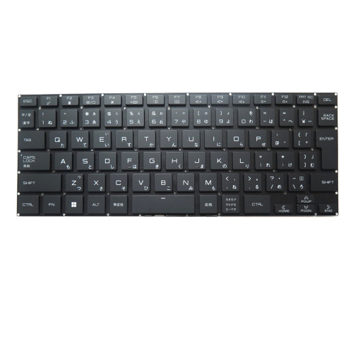 Laptop Keyboard For Raytrek A4-R Japanese JP JA Black With Backlit New