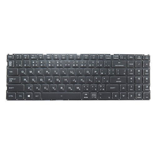 Laptop Keyboard For Galleria GCL2060RGF-T Japanese JP JA Black Without Backlit New