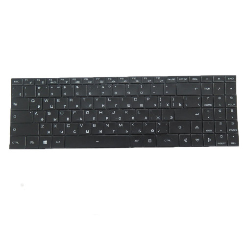 Laptop Keyboard For Tongfang GM7TG7P 17.3 Russian RU With Backlit Black No Frame New
