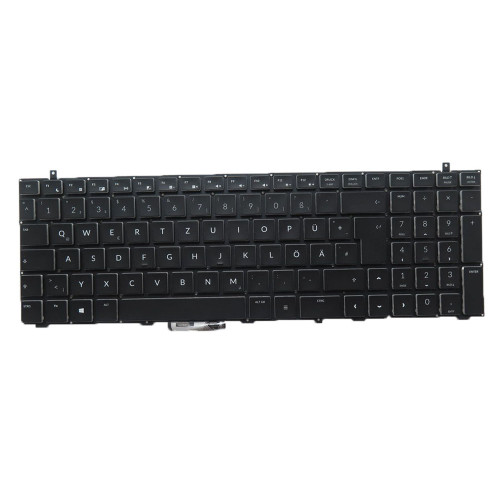 Laptop Keyboard For Tongfang GK7NP5R Colourful Backlit German GR Black No Frame New