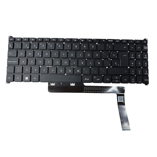Laptop No Backlit Keyboard For ACER Nitro V 15 AI ANV15-41 ANV15-41-R2Y3 NSK-RA1BBC Spanish SP Black New