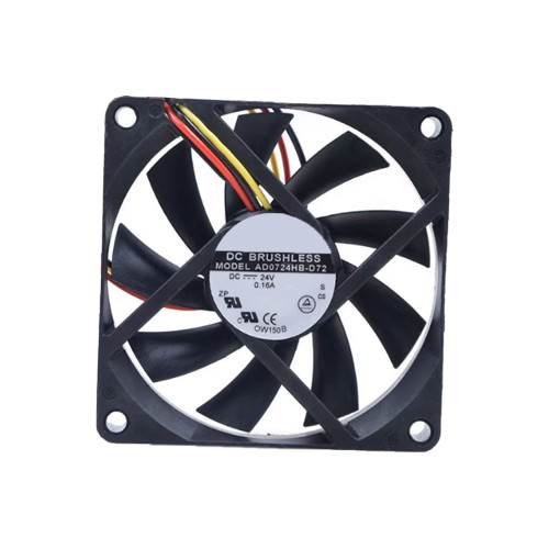 Cooling Fan For ADDA AD0724HB-D72 DC24V 0.16A 2-wire A1 Interface New