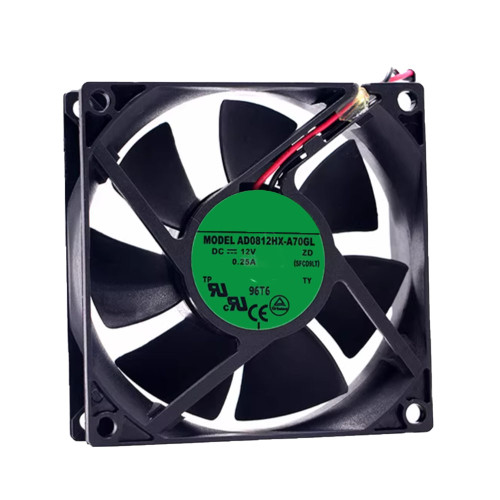 Cooling Fan For ADDA AD0812HX-A70GL DC12V 0.25A 3-wire B2 Interface New