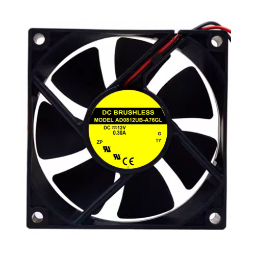 Cooling Fan For ADDA AD0812UB-A76GL DC12V 0.3A 2-wire B1 Interface New